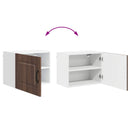 vidaXL Mosogatógép panel Kalmar Barna Tölgy 50 x 31 x 40 cm Faanyag