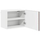 vidaXL Mosogatógép panel Kalmar 2 pcs Barna Tölgy 50 x 31 x 40 cm