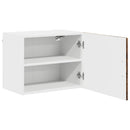 vidaXL Fali konyhaszekrény polcokkal Öreg fa 50 x 31 x 40 cm Faanyag