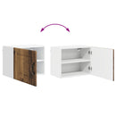 vidaXL Mosogatógép panel Kalmar Öreg fa 50 x 31 x 40 cm Faanyag