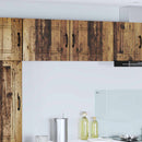 vidaXL Mosogatógép panel Kalmar 2 pcs Öreg fa 50 x 31 x 40 cm Faanyag