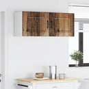 vidaXL Mosogatógép panel Kalmar 2 pcs Öreg fa 50 x 31 x 40 cm Faanyag