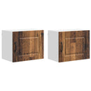 vidaXL Mosogatógép panel Kalmar 2 pcs Öreg fa 50 x 31 x 40 cm Faanyag