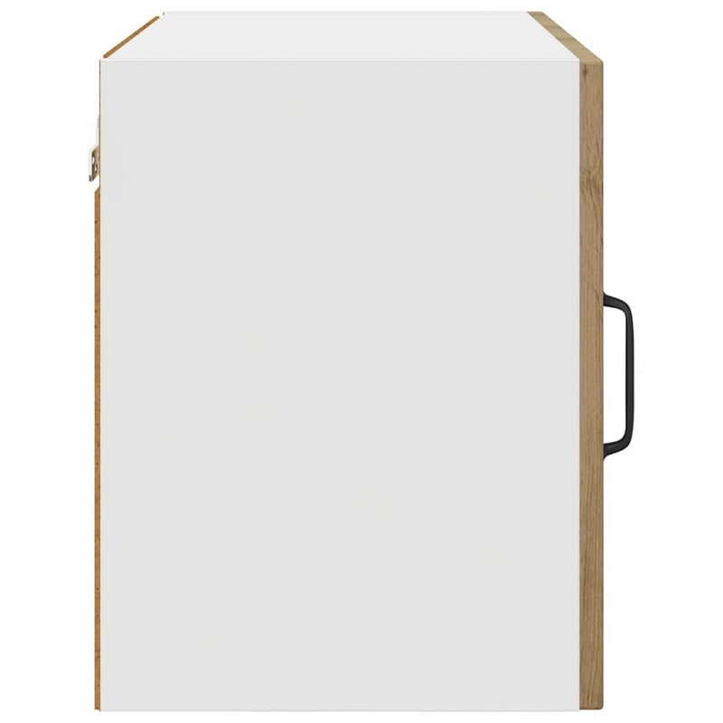 vidaXL Fali konyhaszekrény Artisan tölgy 50 x 31 x 40 cm Faanyag