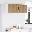 vidaXL Fali konyhaszekrény 2 pcs Artisan tölgy 50 x 31 x 40 cm Faanyag