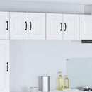 vidaXL Mosogatógép panel Kalmar 2 pcs Fehér 60 x 31 x 40 cm Faanyag