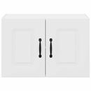 vidaXL Fali konyhaszekrény ajtóval 2 pcs Fehér 60 x 31 x 40 cm Faanyag