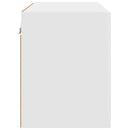 vidaXL Mosogatógép panel Kalmar 2 pcs Fehér 60 x 31 x 40 cm Faanyag