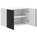 vidaXL Mosogatógép panel Kalmar Fekete 60 x 31 x 40 cm Faanyag