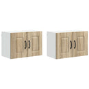 vidaXL Mosogatógép panel Kalmar 2 pcs Sonoma tölgy 60 x 31 x 40 cm