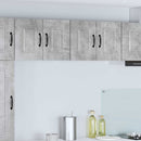 vidaXL Mosogatógép panel Kalmar Beton Szürke 60 x 31 x 40 cm Faanyag