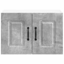 vidaXL Mosogatógép panel Kalmar Beton Szürke 60 x 31 x 40 cm Faanyag