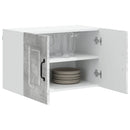 vidaXL Mosogatógép panel Kalmar Beton Szürke 60 x 31 x 40 cm Faanyag