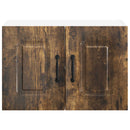 vidaXL Mosogatógép panel Kalmar Füstölt tölgy 60 x 31 x 40 cm Faanyag