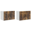 vidaXL Mosogatógép panel Kalmar 2 pcs Füstölt tölgy 60 x 31 x 40 cm