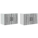 vidaXL Mosogatógép panel Kalmar 2 pcs Szürke Sonoma 60 x 31 x 40 cm