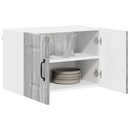 vidaXL Fali konyhaszekrény 2 pcs Szürke Sonoma 60 x 31 x 40 cm Faanyag