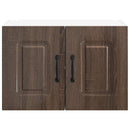 vidaXL Mosogatógép panel Kalmar 2 pcs Barna Tölgy 60 x 31 x 40 cm