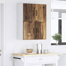 vidaXL Mosogatógép panel Kalmar 2 pcs Öreg fa 60 x 31 x 40 cm Faanyag