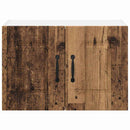 vidaXL Fali konyhaszekrény 2 pcs Öreg fa 60 x 31 x 40 cm Faanyag