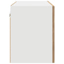 vidaXL Fali konyhaszekrény Artisan tölgy 60 x 31 x 40 cm Faanyag