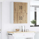 vidaXL Mosogatógép panel Kalmar 2 pcs Artisan tölgy 60 x 31 x 40 cm