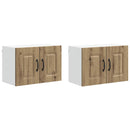 vidaXL Mosogatógép panel Kalmar 2 pcs Artisan tölgy 60 x 31 x 40 cm