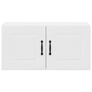 vidaXL Fali konyhaszekrény polcokkal Fehér 80 x 31 x 40 cm Faanyag