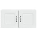 vidaXL Mosogatógép panel Kalmar Fehér 80 x 31 x 40 cm Faanyag