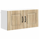 vidaXL Mosogatógép panel Kalmar Sonoma tölgy 80 x 31 x 40 cm Faanyag