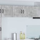 vidaXL Mosogatógép panel Kalmar Beton Szürke 80 x 31 x 40 cm