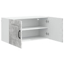 vidaXL Mosogatógép panel Kalmar Beton Szürke 80 x 31 x 40 cm