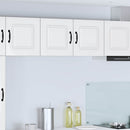 vidaXL Mosogatógép panel Kalmar Magas Fényű Fehér 80 x 31 x 40 cm