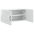 vidaXL Mosogatógép panel Kalmar Magas Fényű Fehér 80 x 31 x 40 cm