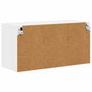 vidaXL Mosogatógép panel Kalmar Magas Fényű Fehér 80 x 31 x 40 cm