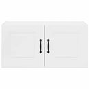 vidaXL Fali konyhaszekrény Magas Fényű Fehér 80 x 31 x 40 cm Faanyag