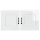 vidaXL Mosogatógép panel Kalmar Magas Fényű Fehér 80 x 31 x 40 cm