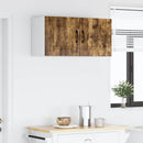 vidaXL Mosogatógép panel Kalmar Füstölt tölgy 80 x 31 x 40 cm