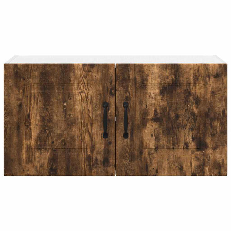 vidaXL Fali konyhaszekrény Füstölt tölgy 80 x 31 x 40 cm Faanyag