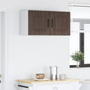vidaXL Mosogatógép panel Kalmar Barna Tölgy 80 x 31 x 40 cm Faanyag