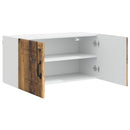 vidaXL Mosogatógép panel Kalmar Öreg fa 80 x 31 x 40 cm Faanyag