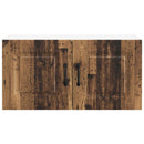 vidaXL Mosogatógép panel Kalmar Öreg fa 80 x 31 x 40 cm Faanyag