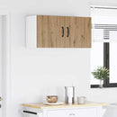 vidaXL Fali konyhaszekrény Artisan tölgy 80 x 31 x 40 cm Faanyag