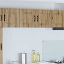 vidaXL Mosogatógép panel Kalmar Artisan tölgy 80 x 31 x 40 cm Faanyag