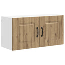 vidaXL Mosogatógép panel Kalmar Artisan tölgy 80 x 31 x 40 cm Faanyag