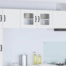 vidaXL Mosogatógép panel Kalmar Fehér 80 x 31 x 40 cm Faanyag