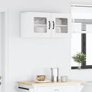 vidaXL Mosogatógép panel Kalmar Fehér 80 x 31 x 40 cm Faanyag