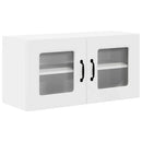 vidaXL Mosogatógép panel Kalmar Fehér 80 x 31 x 40 cm Faanyag