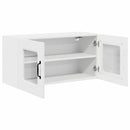 vidaXL Mosogatógép panel Kalmar Fehér 80 x 31 x 40 cm Faanyag
