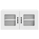 vidaXL Mosogatógép panel Kalmar Fehér 80 x 31 x 40 cm Faanyag